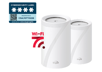 Singtel WiFi 7 HB611 Router
(Powered by TP-Link)